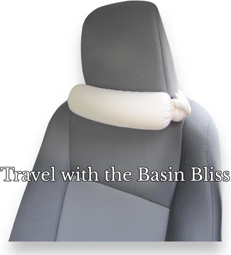 Vista 8 de Soporte cervical de salón para champú, soporte cervical, cojín de cuello de espuma suprema, almohada personal para llevar, bolsa de mano incluida