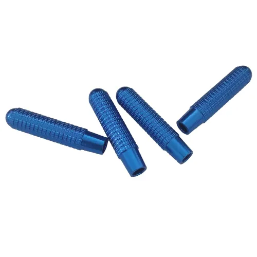 Vista 3 de Angelguoguo 4 unids/set metal tornillo estilo coche modificado puerta perno bloqueo Pin interruptor para Mercedes Benz A B GLA CLA ML E GL clase Azul