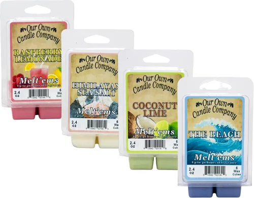 Vista 2 de Our Own Candle Company Premium Wax Melt, Grandma's Kitchen, 6 cubos, 2.4 oz (paquete de 4)