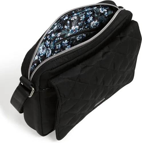 Vista 3 de Vera Bradley Bolso bandolera Peperformance de sarga mediana hipster para mujer