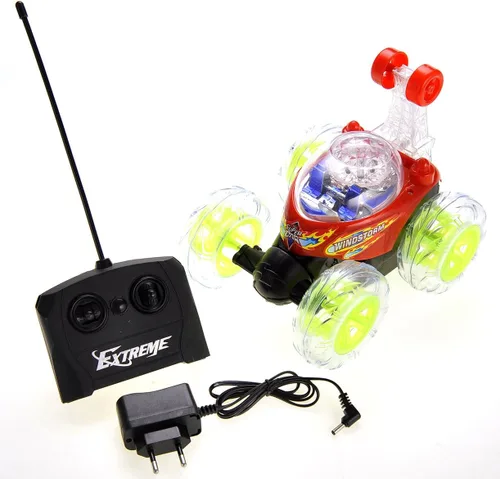 Vista 3 de PowerTRC Invencible Twister Coche de acrobacias Coche Twister Coche de control remoto con luces y sonido