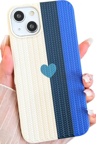 Vista 9 de Funda compatible con iPhone 13 Pro con forma de corazón para mujeres y niñas, diseño estético, delgado, delgado, a prueba de golpes, funda