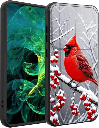 Vista 262 de Funda para Galaxy A16 5G con cubierta para cámara deslizante, resistente de doble capa, híbrida, a prueba de golpes, funda protectora resistente