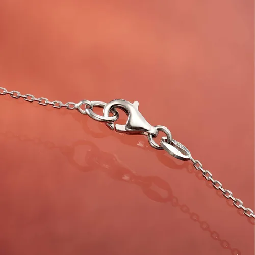 Vista 3 de Ross-Simons Italian Sterling Silver Love Knot Pendant Necklace