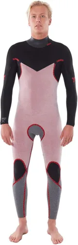 Vista 4 de Rip Curl Hombre Dawn Patrol 3/0.079 in Back Zip Full Wetsuit - Negro