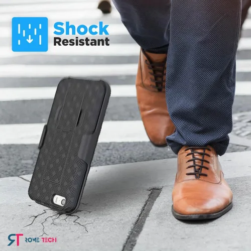 Vista 6 de Funda diseñada para iPhone 5/5s/SE (2016) con funda de clip para cinturón