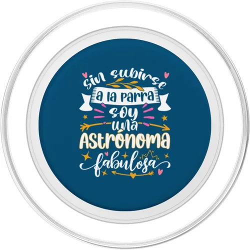 Vista 2 de Una Astrónoma Fabulosa Divertida Mujer Regalos Astronomía PopSockets MagSafe PopGrip para iPhone