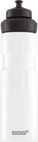 Vista 12 de SIGG - Botella de agua deportiva - WMB Sports Black - Con tapa deportiva de 3 etapas - Fabricado en Suiza - A prueba de fugas - Ligero - Metal