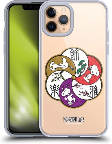 Vista 163 de Carcasa de gel para iPhone 7 Plus/iPhone 8 Plus, diseño de Snoopy Oriental de Peanuts, Badges