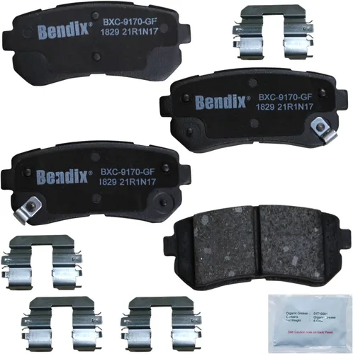 Vista 39 de Bendix Priority1 CFC154 - Juego de pastillas de freno de disco para Avanti II, Century, LeSabre, Regal, Riviera, chasis comercial, DeVille