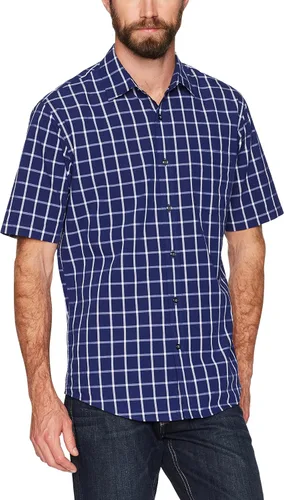 Vista 6 de Tienda Essentials - Camisa de popelina de manga corta de ajuste regular para hombre