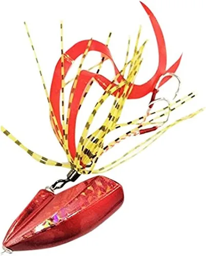 Vista 9 de Major Craft Señuelo Metal Jig Rubber Resplandor