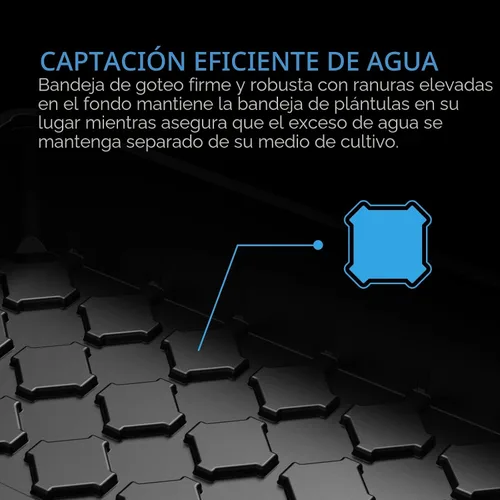 Vista 5 de AC Infinity Cúpula de Humedad, Kit de Germinación de Alta Resistencia con Cúpula de 3 mm de Grosor, Bandeja Resistente con Goteo, Bandeja