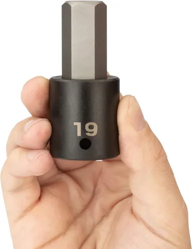 Vista 3 de TEKTON - Llave de impacto de 1/2 pulgada x 19 mm con cabeza hexagonal SIB23219