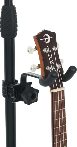 Vista 2 de Gator Frameworks Accesorio de suspensión de ukelele/mandolina para soportes de micrófono (GFW-MICUKE-HNGR)