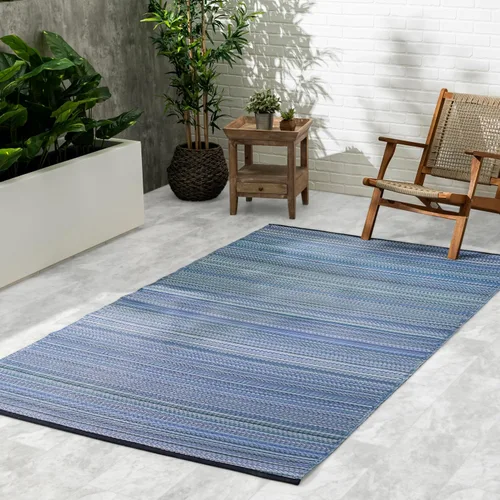 Vista 33 de Fab Habitat - Tapete antideslizante a rayas, duradero, fino, de plástico reciclado, antideslizante, para entrada, puerta delantera, pórtico y patio