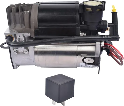 Vista 2 de Bomba de Compresor de Suspensión Neumática Airmatic Compatible con 2000-2009 Mercedes Benz W220 W211 W219 S211 2113200304
