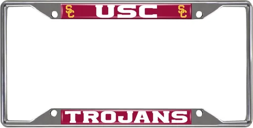 Vista 14 de FANMATS NCAA - Marco de matrícula de metal cromado unisex para adultos