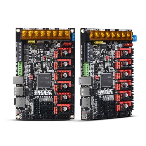 Vista 7 de BIGTREETECH SKR Pro V1.2 32bit Placa de control de alta frecuencia, placa base de impresora 3D, compatible con TMC5160, TMC2209, TMC2130, TFT35 E3