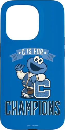 Vista 14 de iPhone 16 Sesame Street Cookie Monster C es para Champions Case