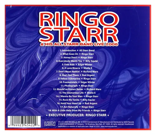 Vista 2 de Ringo Starr & His All Starr Band Live 2006