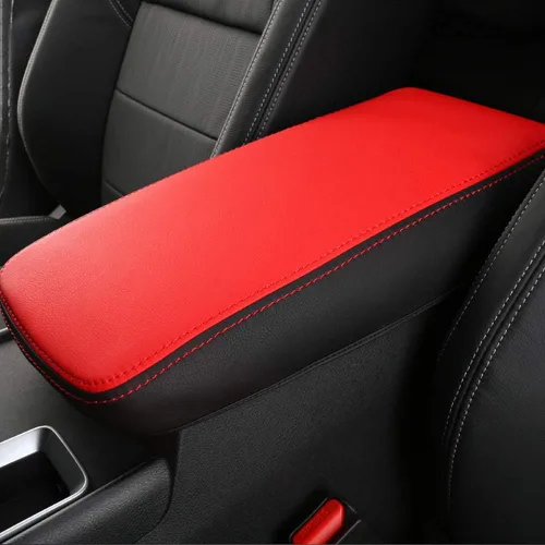 Vista 12 de XITER Con logotipo "Altima" protector para reposabrazos de automóvil, 1 almohadilla de cuero para consola central para Nissan Altima 2013-2018