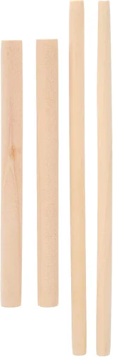 Vista 8 de Fdit Esparcidor de masa en forma de T, 2 espátulas redondas de madera en forma de T, para crepé, para uso en cocina