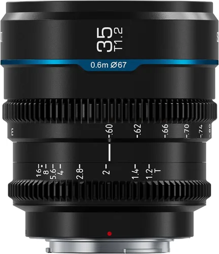 Vista 13 de Sirui Night Walker T1.2 Juego de Lentes Cine, 16mm, 24mm, 35mm, 55mm, 75mm Lentes de Apertura Grande con Enfoque Manual (Montura RF, Negro)