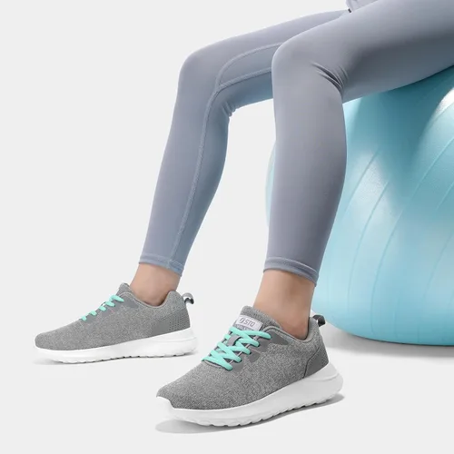 Vista 7 de STQ Zapatos deportivos para caminar resistentes al agua para mujer con soporte de arco