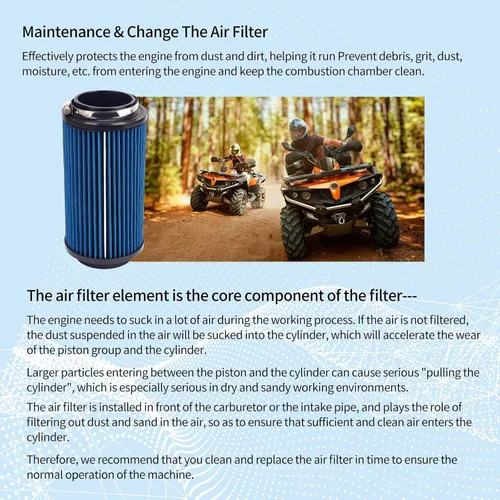 Vista 6 de 7080595 Filtro de aire 7082101 para Polaris Sportsman 335 400 500 550 570 600 700 800 850 XP Magnum 325 Scrambler Ranger Trail Boss blazer Worker