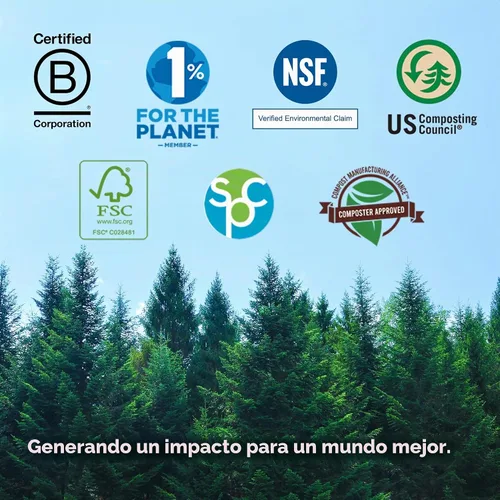 Vista 7 de World Centric Cuencos de papel compostables, 11.5 onzas (paquete de 20)