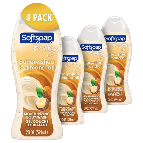 Vista 10 de Softsoap Jabón corporal de eucalipto y menta, gel de baño hidratante, 20 onzas, (paquete de 4)
