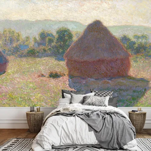 Vista 12 de wall26 - Una tarde de domingo en la isla de La Grande Jatte por Georges Seurat - Postimpresionismo francés - Puntillismo - Mural de pared grande