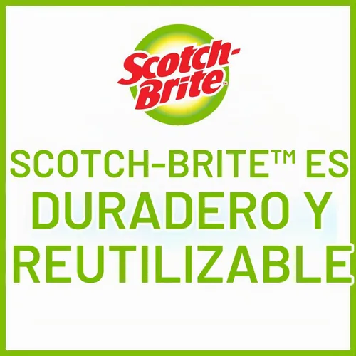 Vista 3 de Scotch-Brite Dobie Scrubber, 1 unidad