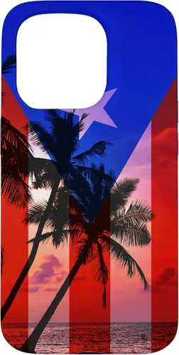 Vista 14 de Tropical Ocean Vibes Puerto Rico Flag - Funda para iPhone 17