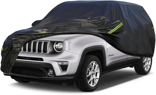 Vista 41 de KouKou Funda impermeable para automóvil SUV adecuada para BMW X1 de 2009 a 2025, 7 capas a prueba de viento para todo tipo de clima, cubierta