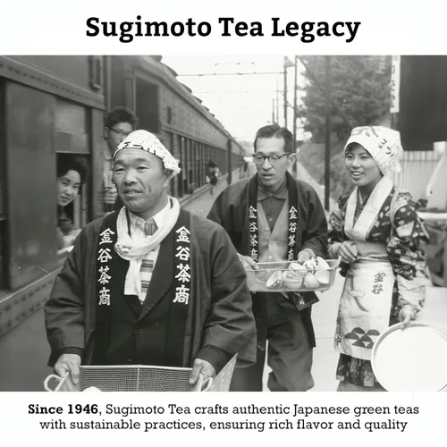 Vista 8 de SUGIMOTO Té japonés Genmaicha con hoja suelta Matcha 3.5 oz 100% Hecho en Japón, Shizuoka, Té Verde Sencha con Arroz Asado y Matcha, 3.5 oz