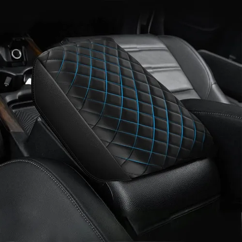 Vista 3 de AOMSAZTO Cubierta de reposabrazos para CRV 2017-2022 Cubierta de consola central del medio negra para CR-V