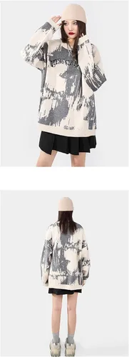 Vista 3 de Y2K - Suéter de punto de hada estilo grunge, gótico, Fairycore, ropa de calle, estética, punk, ropa Harajuku
