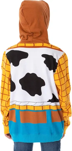 Vista 4 de Disney Toy Story Woody The Cowboy - Sudadera con capucha para niño Multicolorido