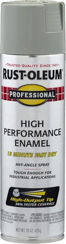 Vista 36 de Rust-Oleum 7515838 Pintura en aerosol de esmalte profesional de alto rendimiento, 14 onzas, aluminio