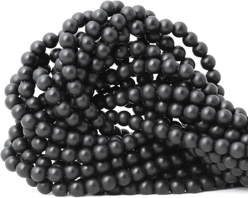 Vista 81 de Cuentas redondas sueltas de ágata estilo antiguo vena de dragón de 6mm, cuentas para diseño de joyas, 60 cuentas Ágata de vena de dragón