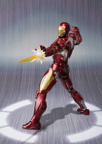 Vista 4 de Bandai S. H Figuarts Iron Man Mark 45 "Vengadores: La era de Ultrón