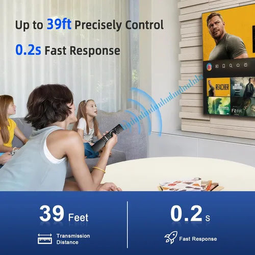 Vista 14 de Control remoto por voz para Samsung Smart TV, control remoto universal, compatible con todos para Samsung TV, LED, QLED, UHD, SUHD, HDR, marco LCD