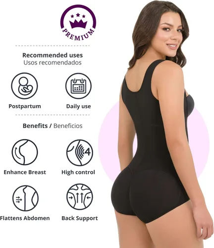 Vista 6 de Just Us Store Fajate CYSM Ultra Compresión Corrector de Postura de Látex Shaper