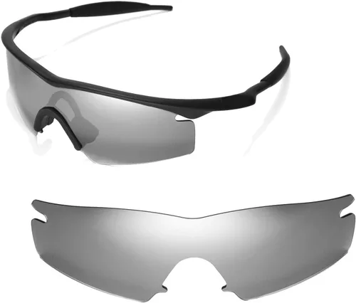 Vista 3 de Walleva Lentes de repuesto para gafas de sol Oakley M Frame Strike, múltiples opciones disponibles