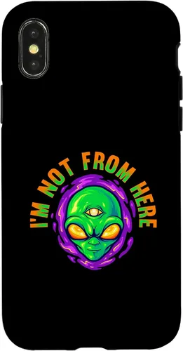 Vista 7 de iPhone 15 Pro Max UFO, UAP, Space, Space, Unknown Flight Object, Alien Case