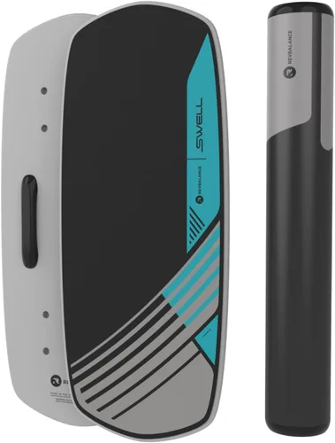 Vista 7 de Revbalance Swell 2.0 - Entrenador de tabla de equilibrio para surf y remo Medianoche - Negro