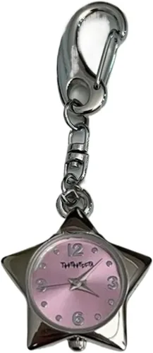 Vista 15 de Vhitler Vintage Keychain Retro Pocket Watch Bag Charms for Handbag Y2k Emo Accessories Backpack Charms 2000s Grunge Aesthetic Hueso Negro