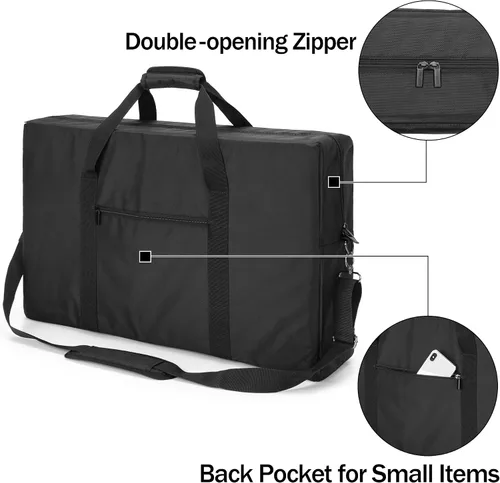 Vista 4 de samdew Funda de transporte para estufa de campamento, bolsa de almacenamiento para estufa de campamento compatible con estufa de gas Coleman de 2